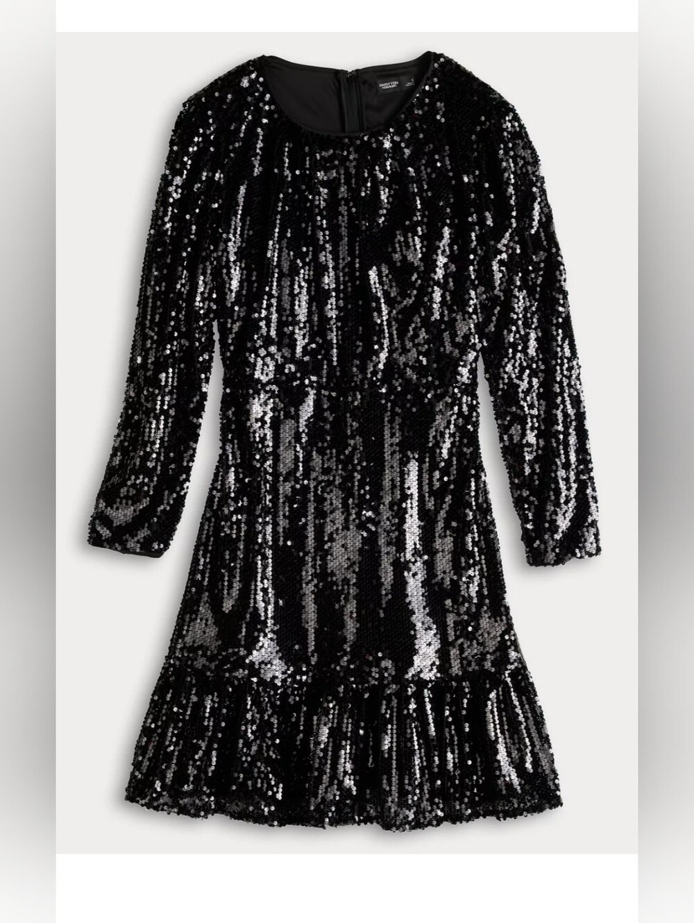 NWT! Fall Glam Sequin Barbiecore LBD Women's Party Dance Formal Minidress Small